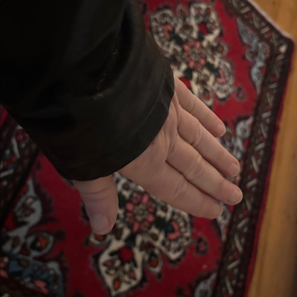 Lamarque Black Leather Jacket - Picture 7 of 8